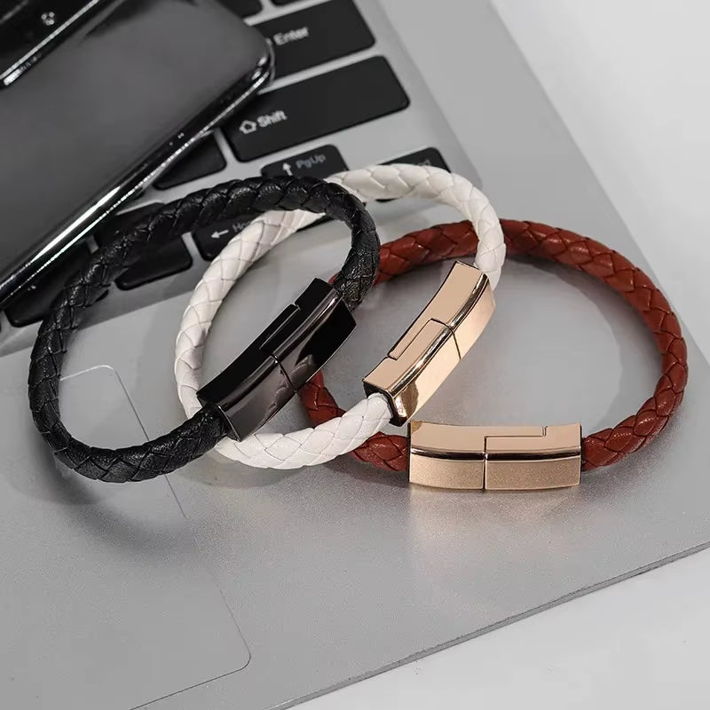 Bracelet chargeur USB-C chic