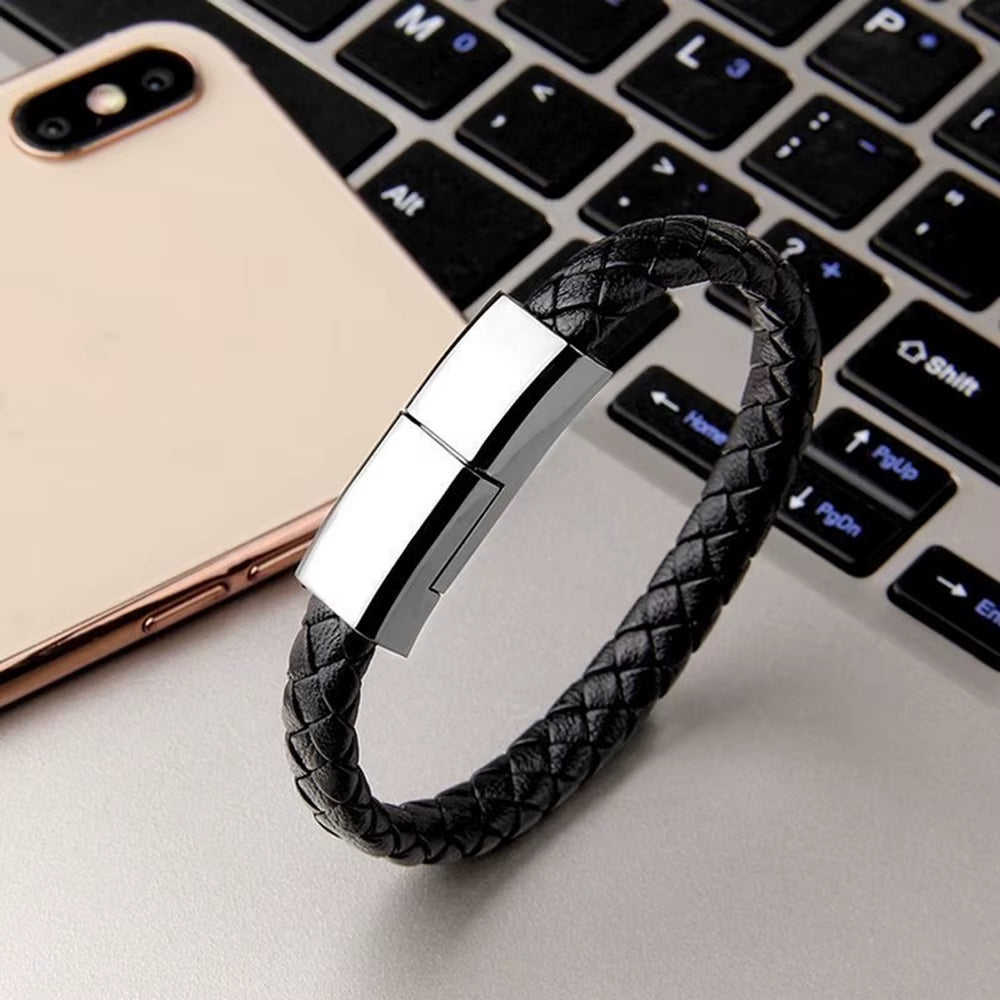 Bracelet chargeur USB-C chic
